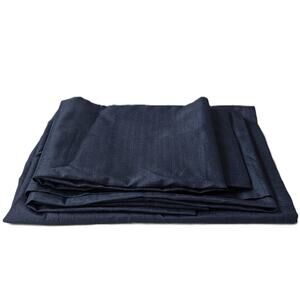 Set of 3 Indigo Blue Blackout Curtain Panels - Eclipse 42"x 63"